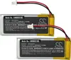 Two lithium-polymer battery packs are shown side-by-side on a white background. Produktbild-Vorschau