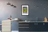 MuchoWow® Gerahmtes Poster Bäume - Wald - Wasser - Aussicht Produktbild-Vorschau 2