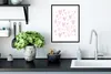 MuchoWow® MuchoWow® Gerahmtes Poster Herz - Design - Rosa - Produktbild-Vorschau 3