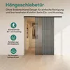 Mai & Mai Glasschiebetür komplettset softclose Zimmertür Produktbild-Vorschau 6