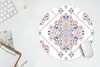 MuchoWow® Mauspad Mousepad Muster - Blumen - Mandala 40x40 Produktbild-Vorschau 5