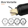 ECENCE - Lot de 4 spires en fil de fer galvanisé pour la Voir les images du produit 6