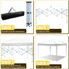 Hengda Pavillon 3x3m ohn Seiten, Festzelt Faltpavillon Voir les images du produit 3