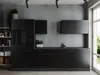 Küche Küchenzeile Leerblock Grau Matt Schwarz Oliver 310 cm Produktbild-Vorschau 8