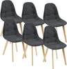 Sedia da sala da pranzo Kopparberg set di 6 sedie in Anteprima dell’immagine prodotto 1