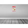 vianmo Holzschild 30x20 cm Achtung Meerschweinchen Produktbild-Vorschau 2