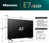 Hisense 43E7NQ Fernseher 43 Zoll Ultra HD VIDAA Game Mode Produktbild-Vorschau 9
