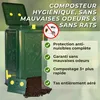 SUPERCOMP Garten Komposter Rattensicher mit rundum Produktbild-Vorschau 11