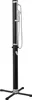 A black and silver outdoor shower on a white background. Produktbild-Vorschau