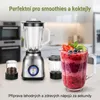 Multifunkční kuchyňský robot 3 v 1, stolní mixér, skleněná Náhled obrázku produktu 6