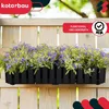 KOTARBAU® Blumenkasten Balkon Blumentopf Selbstbewässernd Produktbild-Vorschau 2