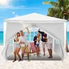 Clanmacy 3 x 3 m gazebo da giardino con 4 pannelli laterali Anteprima dell’immagine prodotto 7