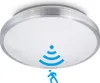 Deckenlampe rund mit Sensor Deckenleuchte 2 x E27 Flur Produktbild-Vorschau 1