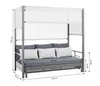 Dehner Gartenmöbel Daybed Hollywood, 3-Sitzer, inkl. Produktbild-Vorschau 6