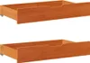 Möbel Massivholzbett ohne Matratze Wachsbraun 180x200 Produktbild-Vorschau 6