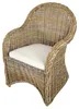 Kobolo Rattansessel Boston New aus Rattan - kubu grey - mit Produktbild-Vorschau 1