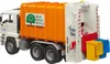 bruder 02772 MAN TGA Müll-LKW Hecklader und 2 Mülltonnen Produktbild-Vorschau 7