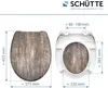 SCHÜTTE WC sedátko s měkkým zavíráním OLD WOOD Duroplast Náhled obrázku produktu 7