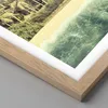 Gerahmtes Poster - Rahmen in heller Eiche - Natur Strand Produktbild-Vorschau 2