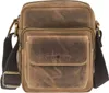 GREENBURRY Leder Umhängetasche Vintage Travel Crossbody Bag Produktbild-Vorschau 4