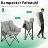 Sekey Campingstuhl Gepolstert Klappstuhl Camping Faltstuhl Produktbild-Vorschau 4