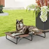 PawHut Hundeliege Outdoor, Erhöhtes Hundebett für Groß Produktbild-Vorschau 2