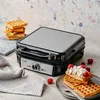 Camry AD 3083 waffle iron 4 Black Silver Voir les images du produit 8