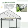 Outsunny Serre de jardin avec étagères 3 niveaux, serre de Voir les images du produit 6