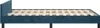 vidaXL Bettgestell ohne Matratze Dunkelblau 120x200 cm Samt Produktbild-Vorschau 5