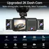 Kamera samochodowa 2K Dash Cam z 5 kanałami, widokiem 360°, Podgląd zdjęcia produktu 4