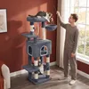 Fobyfurny Kratzbaum, 149 cm Katzenbaum, mit 5 Kratzsäulen, Produktbild-Vorschau 5