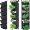 6 Taschen Garten Wand-Pflanztaschen, Gemüse grün Produktbild-Vorschau 4