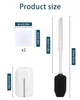Silikon-Toilettenbürste mit Behälter für Badezimmer, Produktbild-Vorschau 3