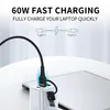 Wozinsky WNBAA, 1 m, 2 x USB A, USB C/Lightning, Czarny Podgląd zdjęcia produktu 7