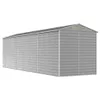 VidaXL Casetta da giardino 191x640x198 cm in acciaio Anteprima dell’immagine prodotto 1