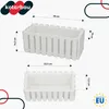 KOTARBAU® Kvetináč 38x18x16 cm Biely plastový kvetináč Náhľad obrázku produktu 3