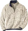 Atlas For Men - Pull à demi-fermeture éclair pour homme Voir les images du produit 1