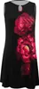 ASKSA Damen Sommerkleid Knielang Ärmellos Kleider Produktbild-Vorschau 3
