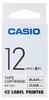 Casio XR-12 X 12 mm noir sur transparent Voir les images du produit 3