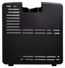 A black plastic component with ventilation slots, likely a service door or cover for an appliance. Produktbild-Vorschau