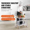 Arbeitstisch 91 x 60 x 82 cm Edelstahl Catering Produktbild-Vorschau 3