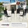 Skládací zahradní židle Marilena 67 x 56 x 105 cm Náhled obrázku produktu 3