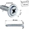 WSPC-42025 Selbstbohrende Unterlegscheibenschrauben Produktbild-Vorschau 3