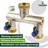 tecuro 2-Wege Verteilerstück 1 Zoll (DN20), einzeln Produktbild-Vorschau 2
