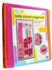 Kinder Stoff Hängeregal 3er Fach Regal Aufbewahrung pink Produktbild-Vorschau 2