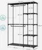 A diagram showing the dimensions and weight capacities of an open wardrobe. Produktbild-Vorschau
