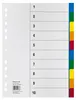 Soennecken Register 1531 DIN A4 blanko volle Höhe 10tlg. PP Náhled obrázku produktu 2