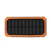 A top-down view of a portable solar power bank case. Anteprima dell’immagine prodotto
