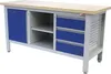 George Tools Standard Werkbank 3 Schubladen 1 Tür Multiplex Produktbild-Vorschau 1