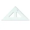 A transparent triangular ruler on a white background. Náhľad obrázku produktu